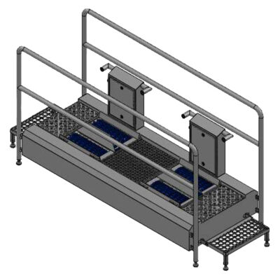 Continuous-flow Sole Cleaner: Combined Wet Cleaning and Drying PLUS