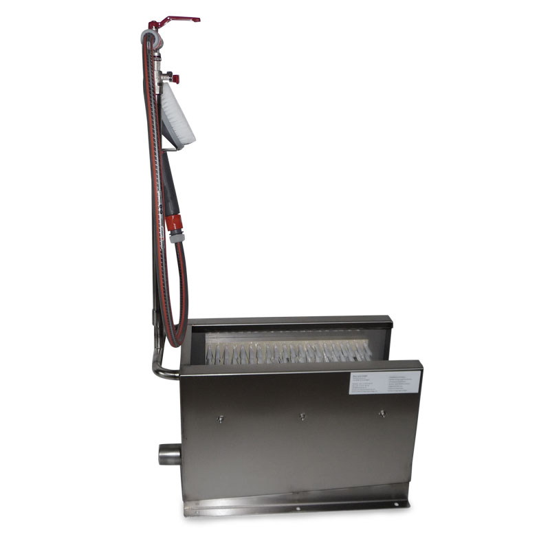 Stainless Steel Boot Cleaner with Collection Tray - Image 3
