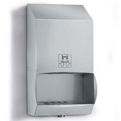 High-pressure hand dryer with water drain