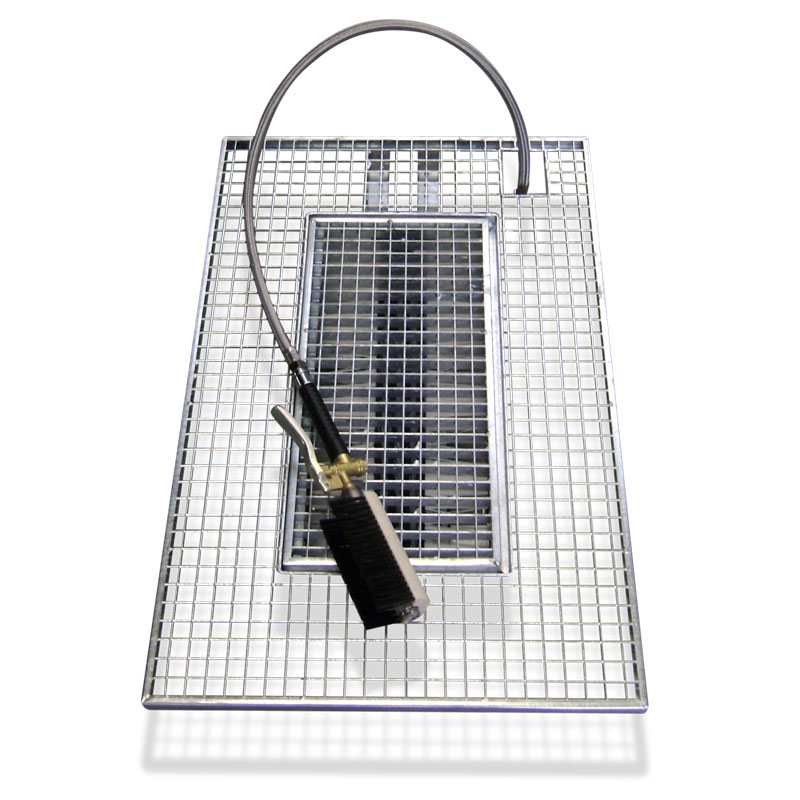 Boot Washer with Grating