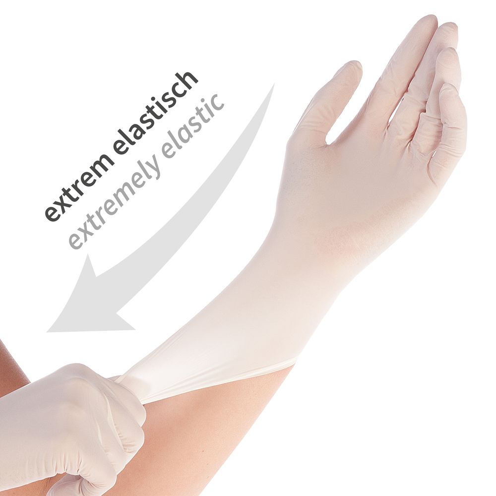 Disposable Nitrile Gloves, Powder-Free, Stretchable, 1,000 Count - Image 2