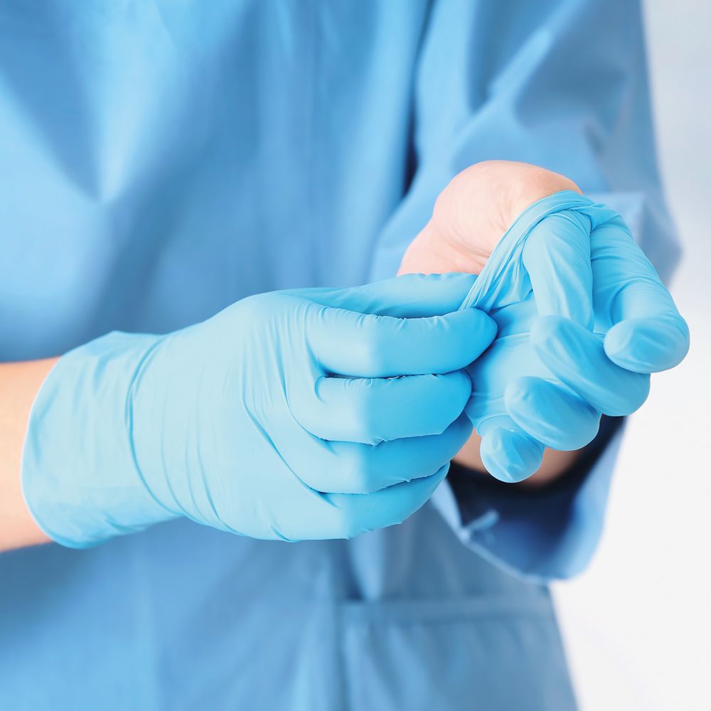 Vinyl Gloves Powder Free Sensitive, 1,000 Count - Image 3