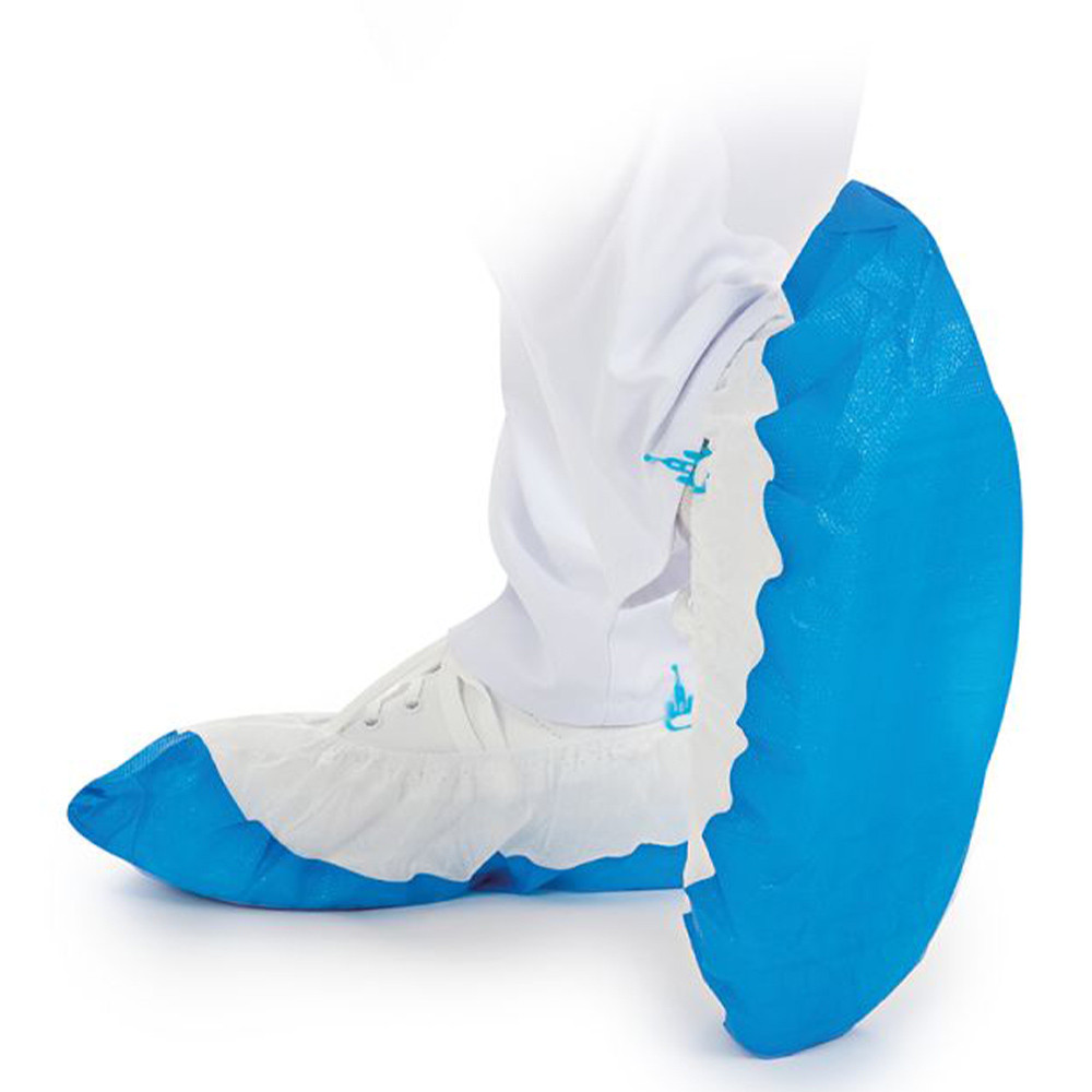 10 boxes or more = 7,000 pairs of shoe covers with thick CPE soles - Image 2