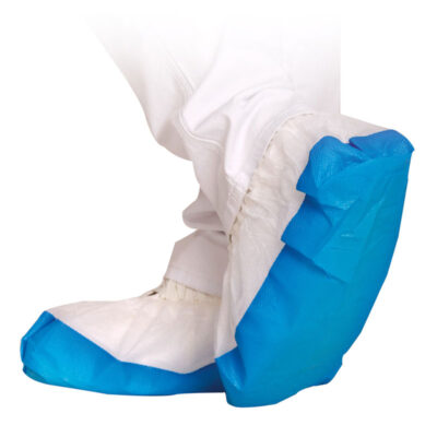 One-way shoe covers with strong CPE-sole 500 pieces