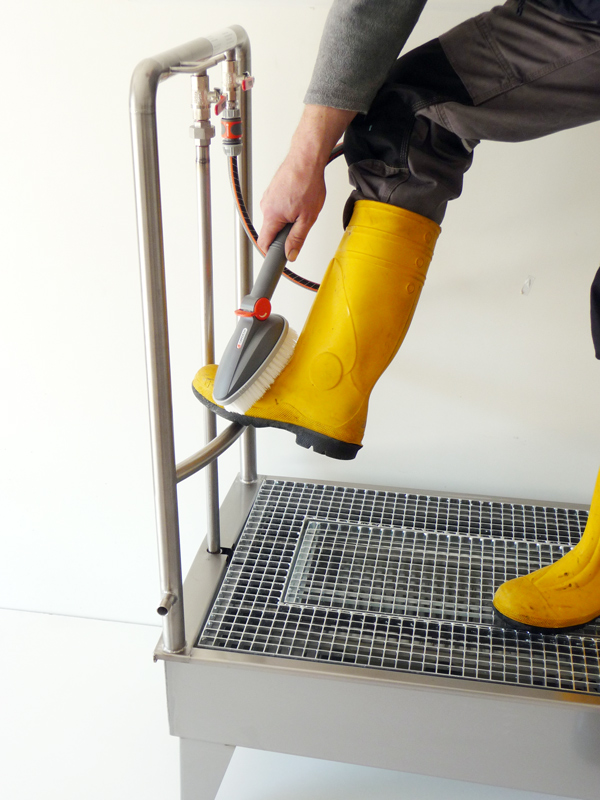 Stainless Steel Shoe Cleaning Machine, Built-in Version - Image 4