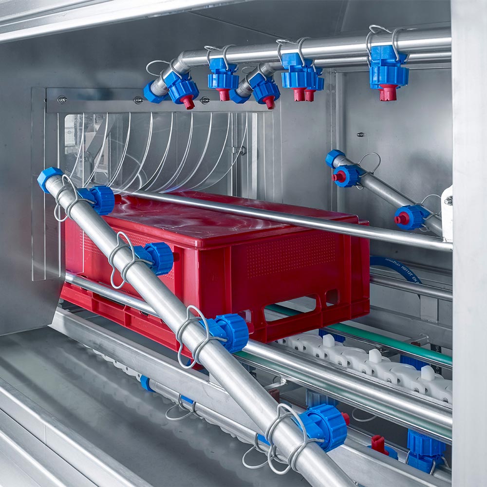 Euro-standard crate washing system for Euro-standard crates: 350 per hour - Image 4