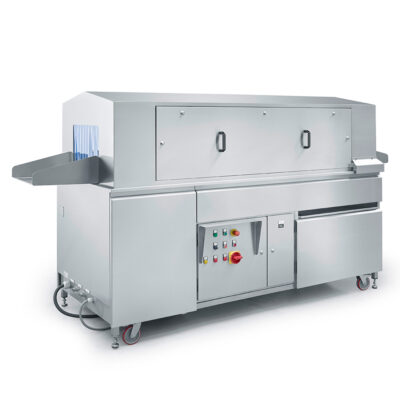 Euro-standard crate washing system for Euro-standard crates: 350 per hour