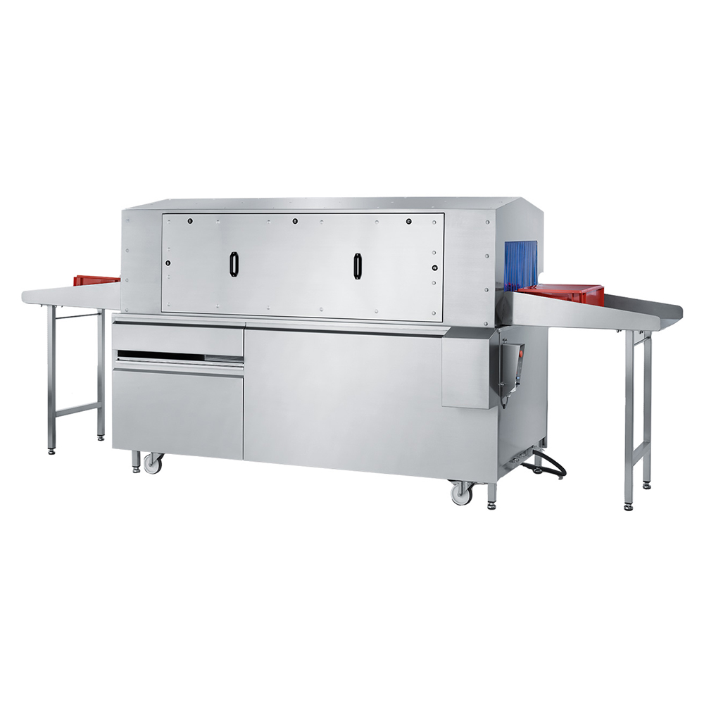 Euro-standard crate washing system for Euro-standard crates: 500 per hour